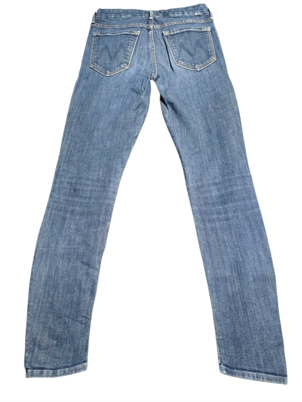 MOTHER The Looker Classic Skinny Ankle Women's Blue Denim Jeans Size 26